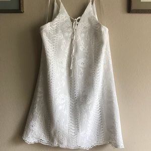 ASTR the label White Mini Dress